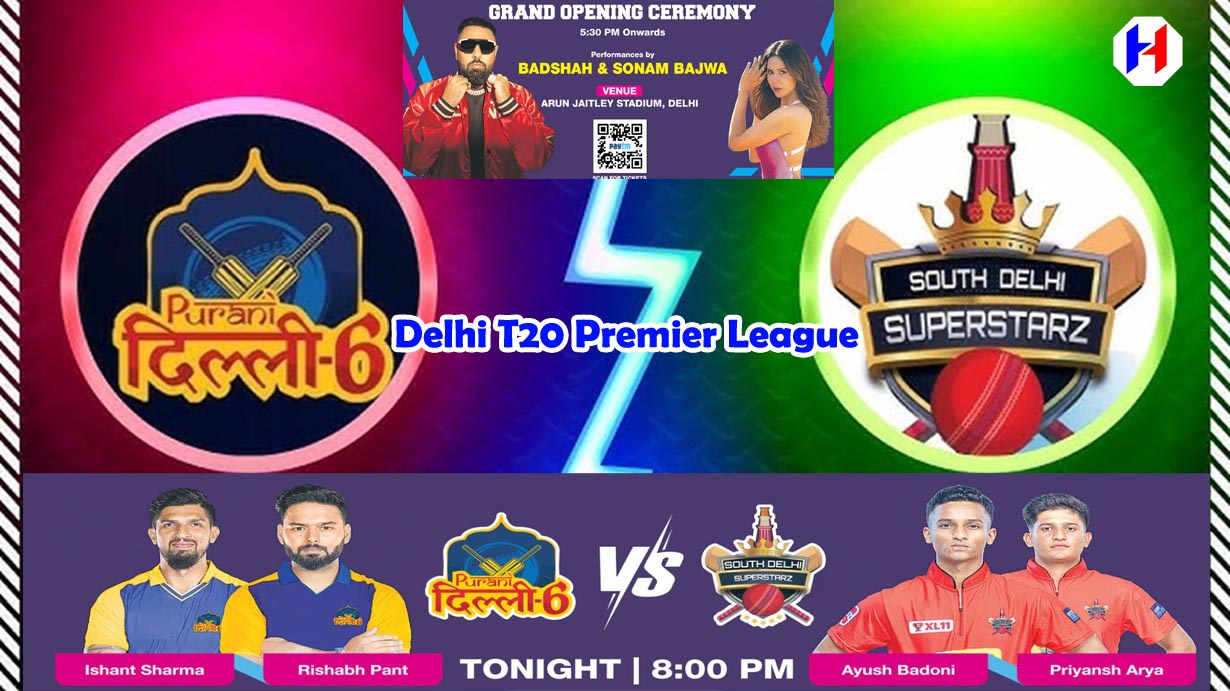 Delhi T20 Premier League Today Match Old Delhi 6 vs South Delhi Superstarz